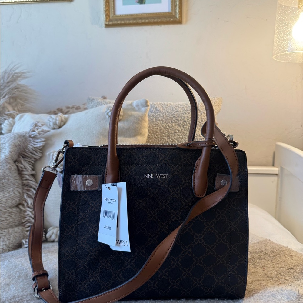 Nine West Black and Brown Women's Bag